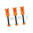 thumbnail image 2 of Almencla 3 Line Fishing Rod Holder Fishing Pole Rack Stainless Steel Lightweight Gift for Orange, 2 of 8