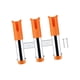 thumbnail image 2 of Soporte para caña de pescar de 3 líneas, soporte para caña de pescar, herramienta para aparejos de pesca, acero inoxidable Naranja, 2 of 9