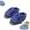 Blue-1, variant on Shark Slides Winter, Fluffy Plush Slides, Adults & Kids Winter Nonslip Soft Comfy Cloud Slippers
