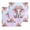 Pink Blue, variant on Cute Elephant Kitchen Dish Towels for Drying Dishes Set of 2, Spring Floral Botanical Animal Watercolor Waffle Weave Microfiber Hand Tea Bathroom Towels Quick Dry & Absorbent Towel 12x12