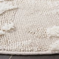thumbnail image 3 of SAFAVIEH Trends Justin Abstract Area Rug, Beige/Ivory, 6'7" x 6'7" Round, 3 of 8