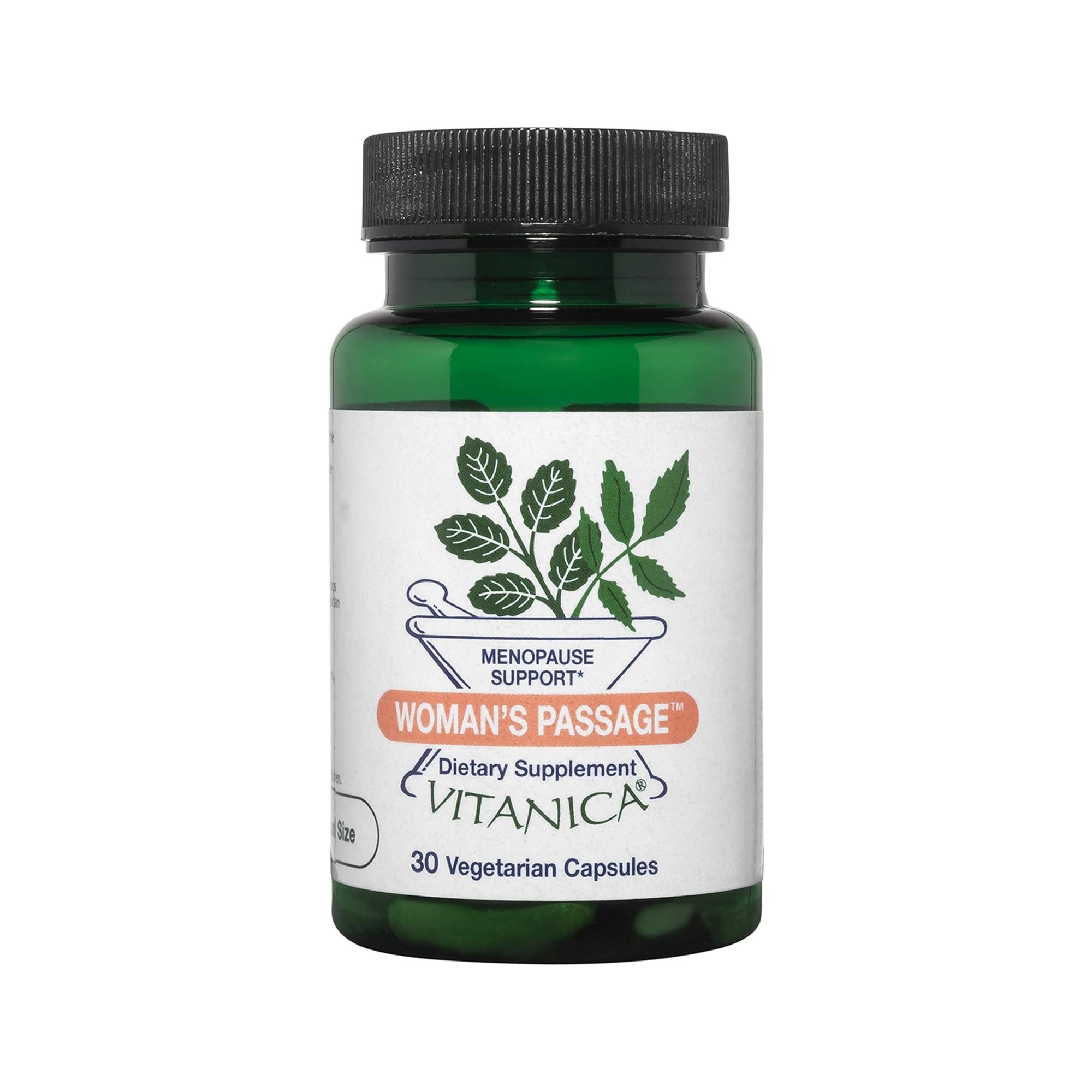 Vitanica Woman's Passage, Menopause Support, Vegan, 30 Capsules