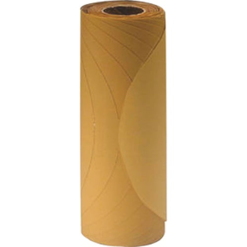 3M 1325 6 in. Gld. 320 Stikit Gold Film Disc Roll- 6 in. P320- 75 Discs per Roll