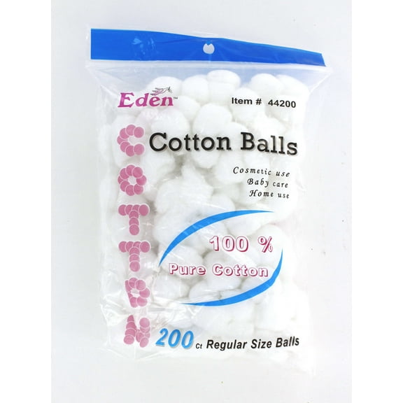 Eden 200ct Cotton Balls 44200