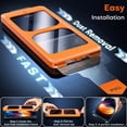 thumbnail image 3 of Protector de pantalla de privacidad TOCOL para iPhone 16 Plus 15 Plus, 3 of 8
