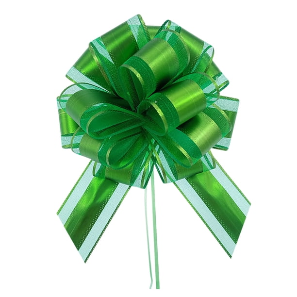 20 unidades de decoración navideña en rojo y verde para envolver regalos, mariposas de San Valentín, cinta de colores para regalo de boda o Navidad.