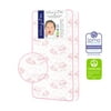 Dream on Me Twinkle 5" 88 Coil Crib & Toddler Mattress, Pink Clouds, Greenguard Gold Certified
