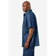 thumbnail image 3 of KingSize Men's Big & Tall Wrinkle-Resistant Short Sleeve Button Down, 3 of 5