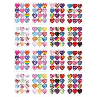 250-Pack Heart Stickers for Greeting Cards, Envelope Stickers for Wedding  Invites, Thank You Cards, Letters, Clear Vinyl Save the Date Labels (1.25  in) 