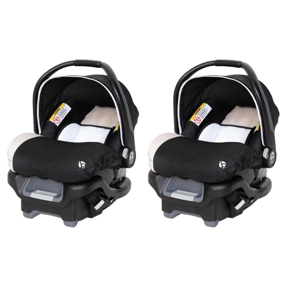 BabyTrend Ally 35 Newborn Baby Infant Car Seat Travel System with Cover (2 Pack)