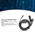 thumbnail image 3 of 3 in 1 Power Cable, DC Power Cable, USB Type C PD100W Car Charger Adapter Cord for Mini Satellite Device, Waterproof and Compact Design, 3 of 7