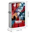 thumbnail image 2 of Hilda-theme Copper Metal Lighter Shell, Premium Replacement Refillable Lighter Case with Durable Metal Construction, Compatible with Zippo and Most Standard Lighter Models, 2 of 6