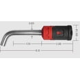 thumbnail image 2 of BOLT Locks Strattec Security Trailer Hitch Pin 7023585 Bent Pin; 5/8 Inch Diameter; 3.55 Inch Length; For Use With Class III/IV/V Hitch; With Keyed Lock; With Dust Cover; Single, 2 of 4