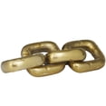 thumbnail image 5 of 14" x 3" Gold Aluminum Chain Sculpture, by DecMode, 5 of 7
