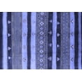 thumbnail image 1 of Ahgly Company Indoor Rectangle Solid Blue Modern Area Rugs, 5' x 7', 1 of 4