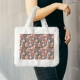 thumbnail image 6 of Rocae Foxes or Plush Underarm Bag White Furry Purse Handbag for Autumn and Winter, 6 of 7