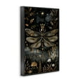 thumbnail image 4 of Stupell Industries Regal Gilded Dragonfly Animals & Insects Painting Black Framed Art Print Wall Art, 16 x 24, 4 of 10