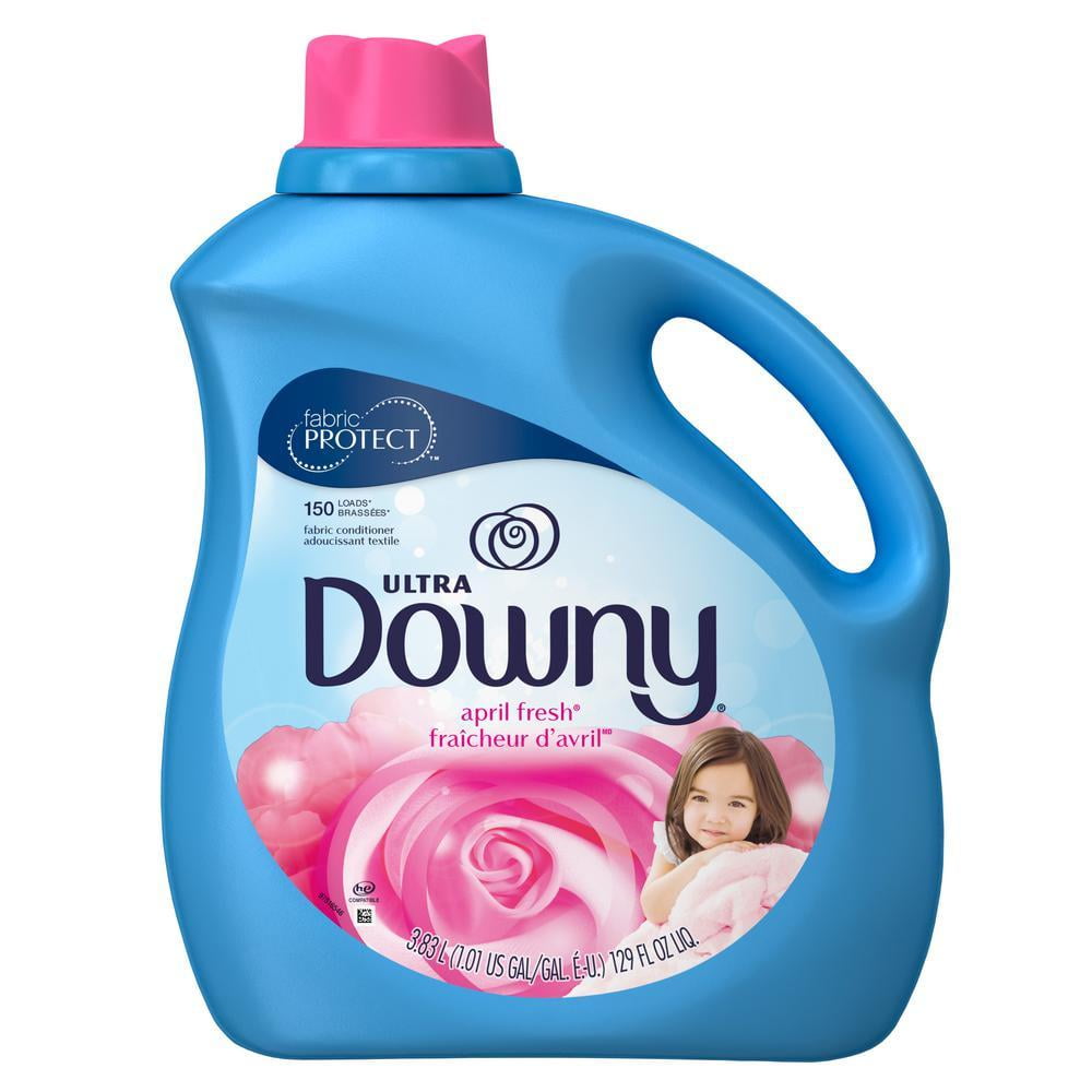 129 oz. April Fresh Liquid Fabric Softener (150Loads)