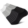 thumbnail image 1 of Calcetines No Show Wernies para hombre, corte bajo, algodón, tallas 11-13, 1 of 7