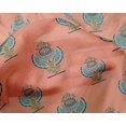 thumbnail image 4 of oneOone Silk Tabby Fabric Floral Block Decor Fabric Printed BTY 42 Inch Wide, 4 of 4