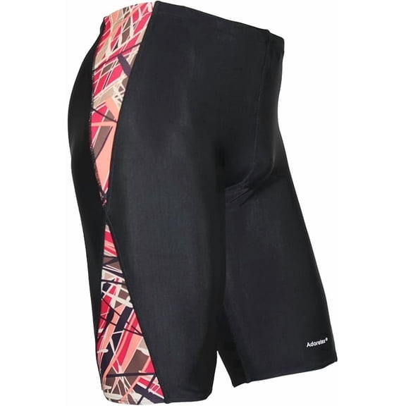 Adoretex Men's Spice Jammer Swimsuit (MJ011) - Black/Red - 24