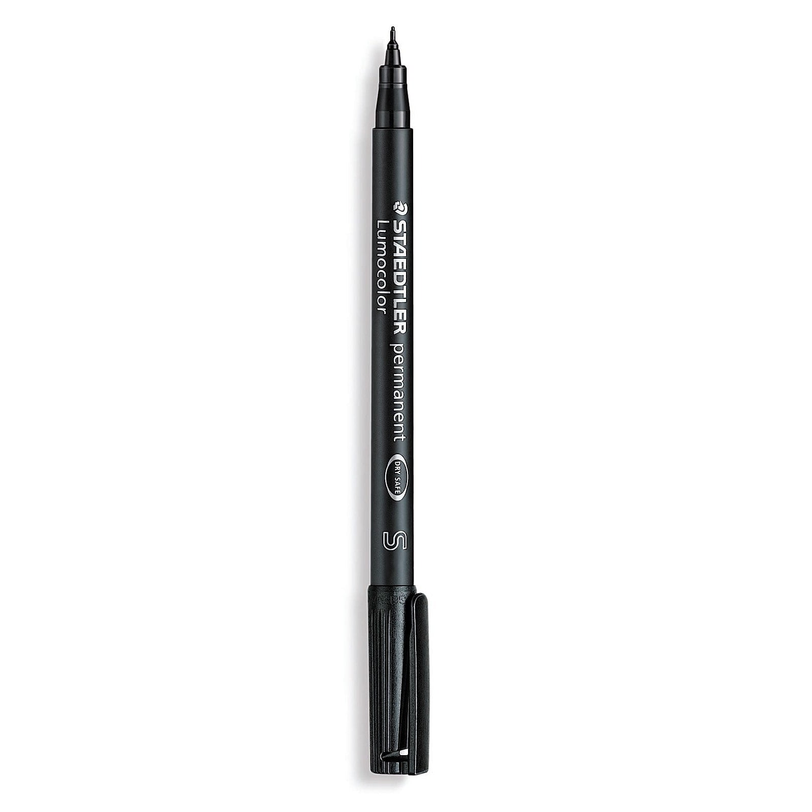 Staedtler Lumocolor Permanent Markers Fine Point Black 10/Pack (55580-PK10)