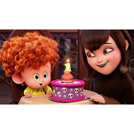 1 2 Sheet Hotel Transylvania 1 Year Old Edible Photo Birthday Cake