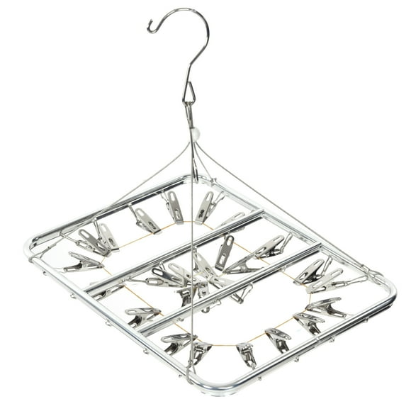 Socks HangerMultifunction Aluminum Alloy Laundry Laundry Rack Clothes Drying Rack Top of the Line