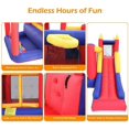 thumbnail image 3 of Inflatable Bounce House, Hikiddo Kids Bouncy Jumping Castle with Air Blower, 3 of 9