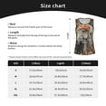 thumbnail image 5 of Hirioo Vintage Floral White Horse for Women's Workout Tank Top Sleeveless Workout Tops Athletic Gym Shirts-Small, 5 of 7