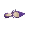 thumbnail image 4 of BLISSFUL STEP Escarpins Habillés à Talons Blocs Hauts pour Femmes à Bout Pointu avec Bride à la Cheville Violet 8,5, 4 of 7