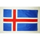 thumbnail image 1 of Bandera de Islandia AZ FLAG 90x150 cm Poliéster, 1 of 1