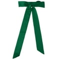 thumbnail image 1 of Bufanda flaca de mujer Color sólido Bufandas largas puras Pañuelo para el cuello Verde oscuro 196*5cm/77.17*1.97 inches(L*W), 1 of 5