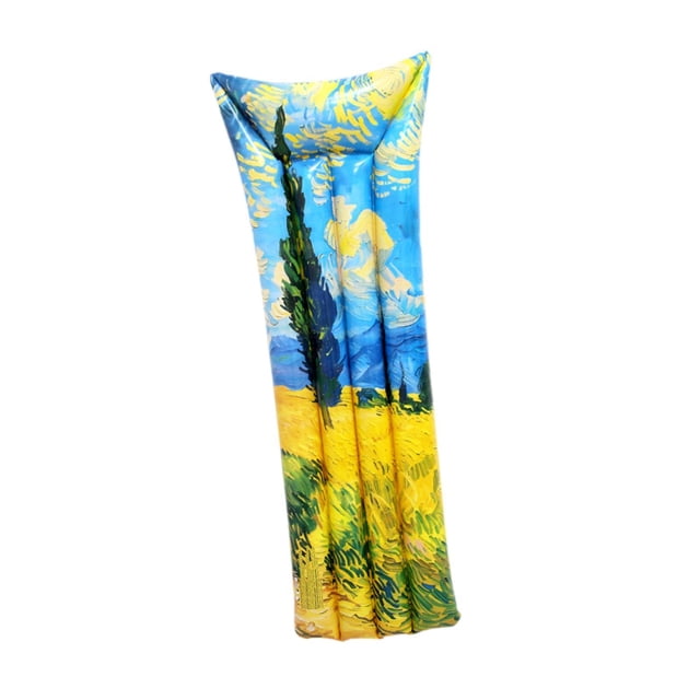 koolsoo Tapis Flottant Gonflable pour Piscine Tapis Flottant Portable Amusant Flotteurs de Piscine Jouet E