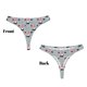 thumbnail image 3 of Balery Christmas Gnome 1 Tangas de Algodón para Mujer con Estampado – Ropa Interior Sexy, Transpirable, G-string-X-Small, 3 of 6