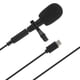 thumbnail image 4 of Mini micrófono portátil para teléfono, interfaz tipo C para grabar entrevistas en vivo, 4 of 8