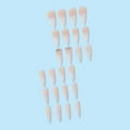thumbnail image 4 of Press on Nails Long Stiletto Fake Nails Glossy Glue on Nails Sharp Almond Acrylic Nails Natural Ombre Artificial Nails Bling Glitter Stick on False Nails with Rhinestone Design 24 pcs 02244-01Nude, 4 of 4