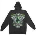 thumbnail image 2 of Avenged Sevenfold Men's  Vine Flourish Zippered Hooded Sweatshirt Black, 2 of 2