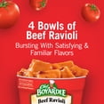 thumbnail image 3 of Chef Boyardee Beef Ravioli in Pasta Sauce, Microwavable Meal, 7.5 oz. Bowl, 4-Count, 3 of 10