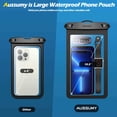 thumbnail image 2 of Funda impermeable para teléfono Aussumy de 10.5 pulgadas, grande, paquete de 4, 2 of 7