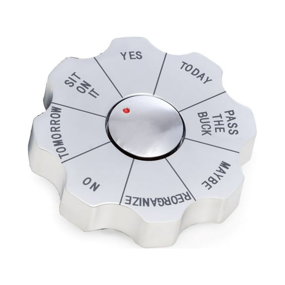 Spinner Decision Maker Paperweight.