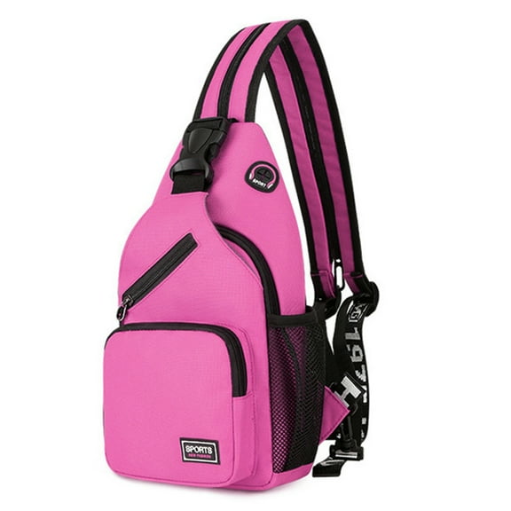 Women Men Small Sling Backpack Waterproof Crossbody Shoulder Chest Bag Daypack