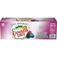 thumbnail image 5 of Canada Dry Caffeine Free Triple Berry Sparkling Seltzer Water, 12 fl oz, 12 Pack Cans, 5 of 7