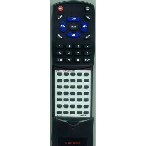 Replacement Remote for EMERSON NE116UD, NE147UD, RTNE116UD, EWF2002, EWF2004, EWF2705, EWF2006A, EWF2703, EWF2004A, EWF2006