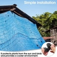 thumbnail image 4 of 60Pcs Plastic Clips Protective Cloth Shade Cloth Plastic Clips Sun Sail Special Clip Shade Net for Garden Flower Plant, 4 of 21