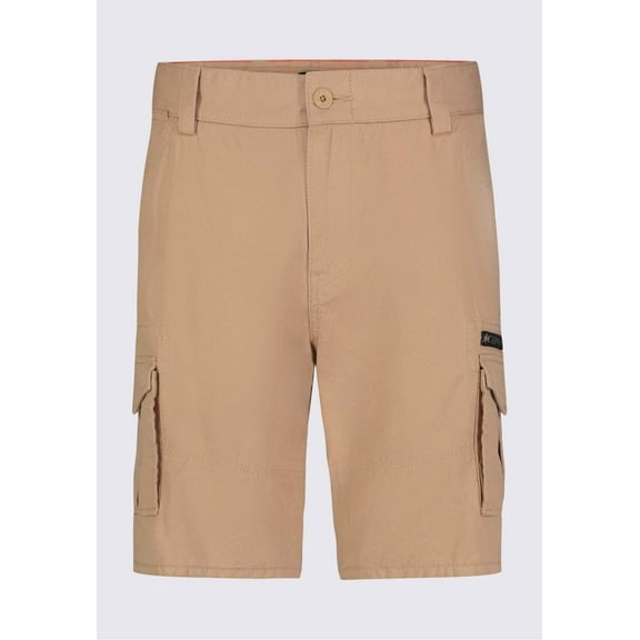 Buffalo David Bitton Cargo Shorts Men's 32W Tan Hiero Relaxed Fit 11.5"
