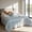 Blue, variant on Summer Quilt Ice Cream Print Cooling Blanket Lightweight Soft Bed Comforter Breathable Air Condition Quilt For Bedroom Home Travel Sofa Nap Office Rest Hot Weather Use For Adults Comfort Sleep
