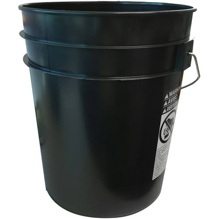 Argee 5 Gallon Black Bucket, 10-Pack
