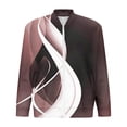 thumbnail image 4 of LOVZFMLL Jackets for Men Pullover Sweater Stand Collar Elastic Solid Color Half Sweater For Men Stand-up Collar Sweater, 4 of 5