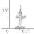 thumbnail image 4 of 925 Sterling Silver Dainty Letter I Initial Name Monogram Necklace Charm Pendant, 4 of 8